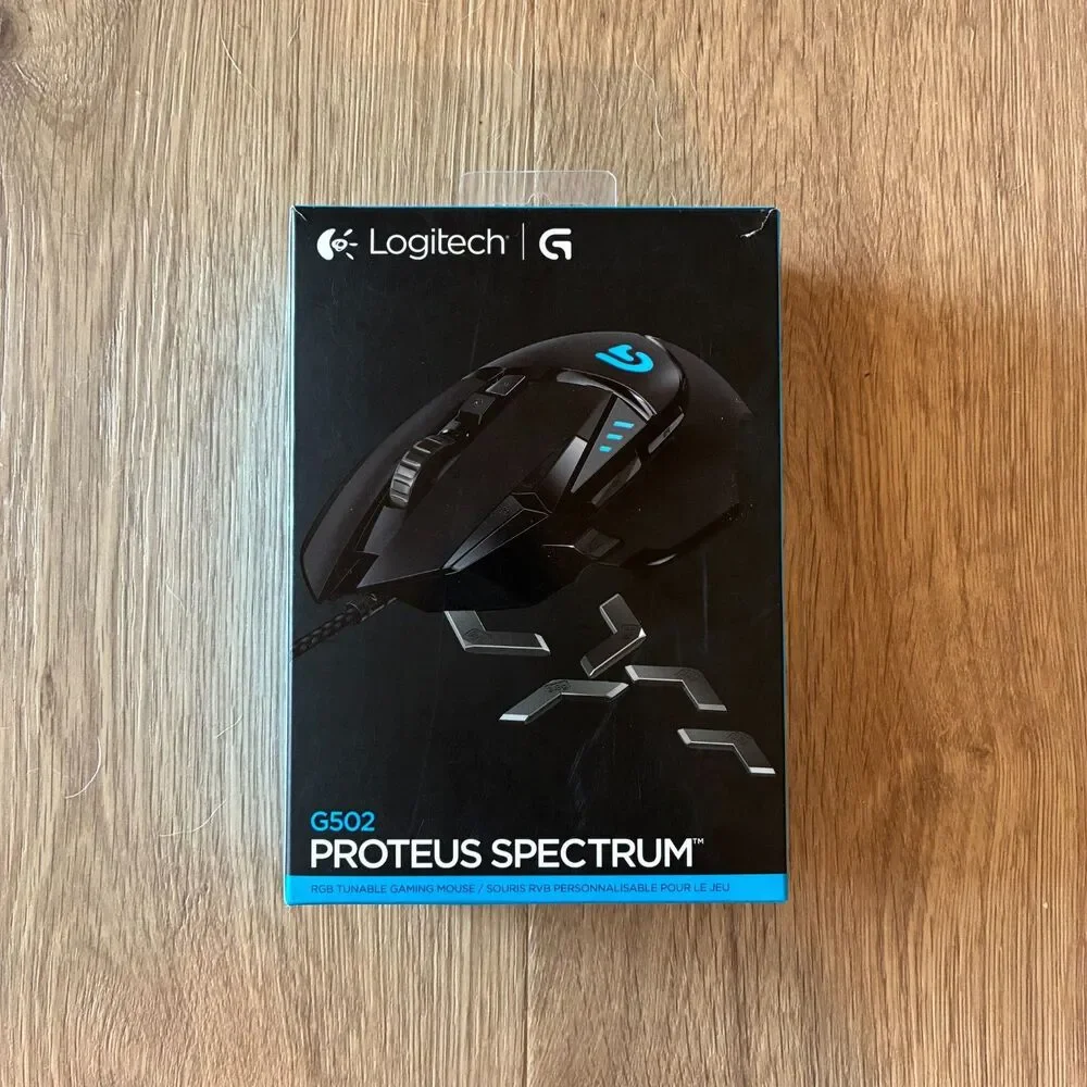 Logitech G502 Proteus Spectrum RGB Tunable Gaming Mouse With Weights